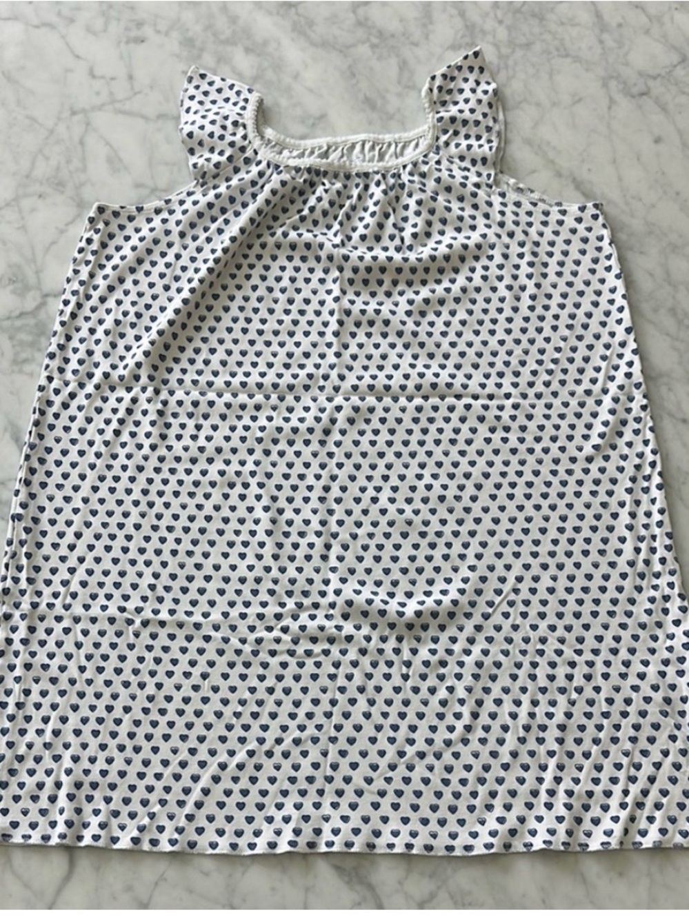 💙Roller Rabbit heart nightgown, ruffle sleeve💙